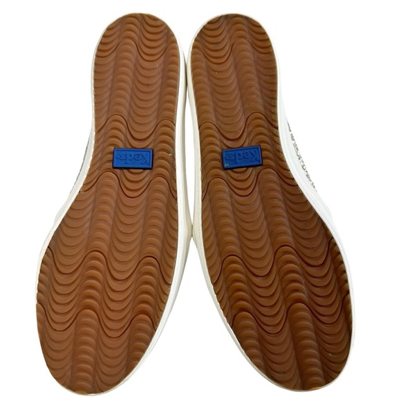 Keds Kate Spade Rose Gold/ Champagne Cream Double Decker SlipOn Sneaker Size 8.5 - Picture 12 of 16